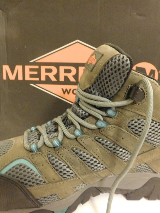 Brand New, Merrell Work Boots, Women's Size 9M, Composite Toe - Picture 1 of 3